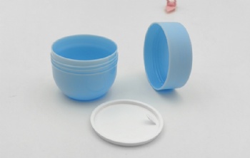 75ml PP Wide Mouth Scrub Cream Jar - Colored Empty Cosmetic Skincare Refillable Bottles for Facial Cream & Body Scrub
