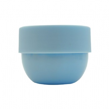 75ml PP Wide Mouth Scrub Cream Jar - Colored Empty Cosmetic Skincare Refillable Bottles for Facial Cream & Body Scrub