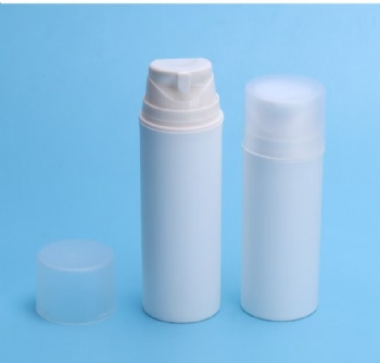 30ml 50ml 100ml 120ml  150ml Cylindrical airless  Pump PP Bottles Set with cap