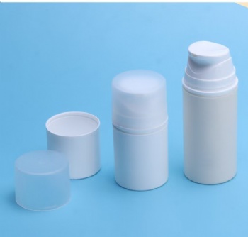 30ml 50ml 100ml 120ml  150ml Cylindrical airless  Pump PP Bottles Set with cap