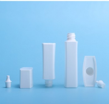30ml 50ml Square Squeeze PE Bottles Set for Essential Oils & Suncare – Leak-Proof, Portable Containers