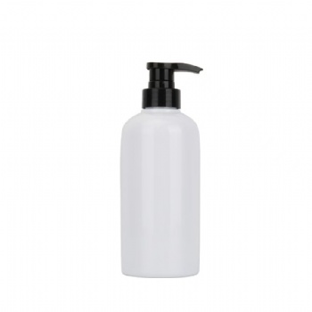 In Stock 300ml 500ml 32mm Neck Plastic PET White Heavy-Duty Shampoo Bottles & Brown Tinted Body Wash/Conditioner Bottles