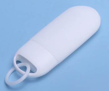 50ml Inverted convex ring oval sunscreen lotion makeup primer bottle