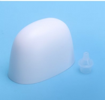 60g Simple pebble shape sunscreen tube  PE bottle