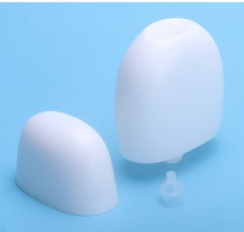 60g Simple pebble shape sunscreen tube  PE bottle
