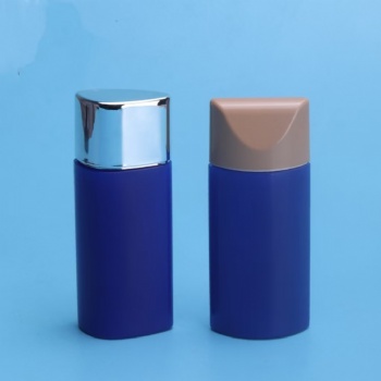 50g Irregular triangular oval sunscreen bottle set
