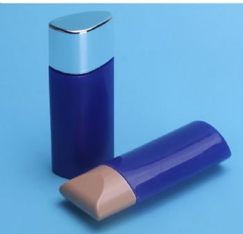 50g Irregular triangular oval sunscreen bottle set