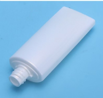 40g Upside-down extrusion sunscreen lotion PE bottle with edge lid