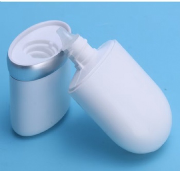30g Inverted convex ring oval sunscreen lotion bottle  squeeze bottle