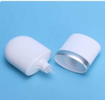 30g Inverted convex ring oval sunscreen lotion bottle  squeeze bottle