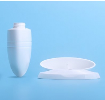 OEM 50ml Round pie type clamshell sunscreen skin care PE bottle