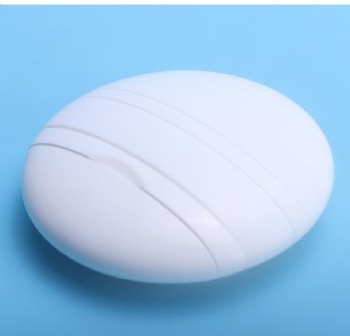 OEM 50ml Round pie type clamshell sunscreen skin care PE bottle