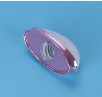 whole cosmetic packaging 60ml 75ml portable Silver Border Sunscreen plastic bottle set