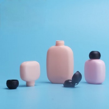 25ml 50ml 100ml Clamshell Sunscreen skin care bottle Extrusion PE bottle set