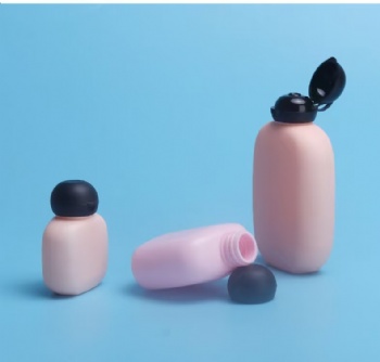 25ml 50ml 100ml Clamshell Sunscreen skin care bottle Extrusion PE bottle set