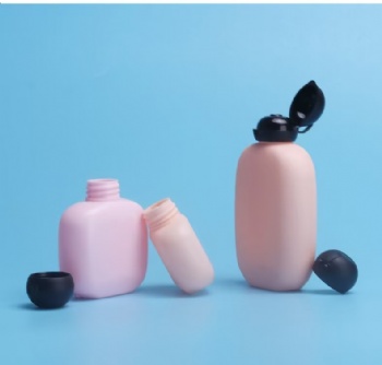 25ml 50ml 100ml Clamshell Sunscreen skin care bottle Extrusion PE bottle set