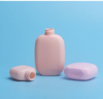 25ml 50ml 100ml Clamshell Sunscreen skin care bottle Extrusion PE bottle set