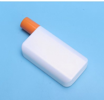 flat sunscreen bottle Primer bottle Squeeze bottle PE bottle 50ML
