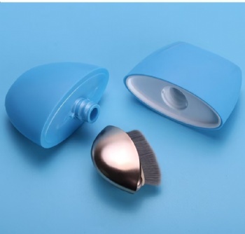 30ml portable reflective sunscreen lotion plastic bottle set with brush head