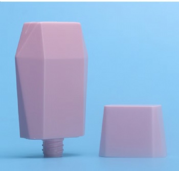 50ml Geometric sunscreen Essential oil Emulsion extrusion bottle PE bottle