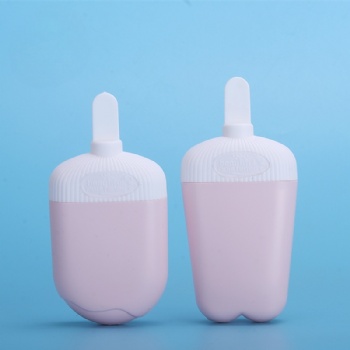 Custom Ice Cream Shape PE Squeeze Hand Cream Bottle Sunscreen bottle 70ML