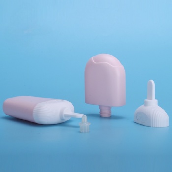 Custom Ice Cream Shape PE Squeeze Hand Cream Bottle Sunscreen bottle 70ML