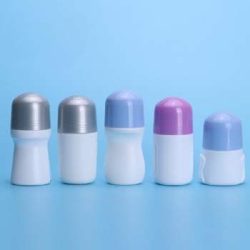 50g Portable Round Plastic Roller Ball Bottle Set | Factory Direct Customized Models Customizable deodorant stick.