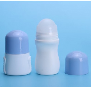 50g Portable Round Plastic Roller Ball Bottle Set | Factory Direct Customized Models Customizable deodorant stick.