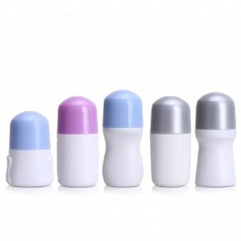50g Portable Round Plastic Roller Ball Bottle Set | Factory Direct Customized Models Customizable deodorant stick.