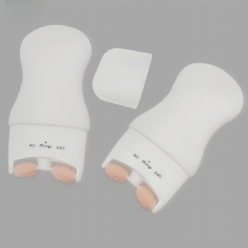 Stock 100gV silicone double roller neck massage hose scrub pressing Neck Cream bottle PP material