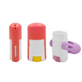 New 5g pull rotating comgrass paste deodorant paste packaging material blushing stick antiperspirant paste green grass paste plastic empty tube wholesale