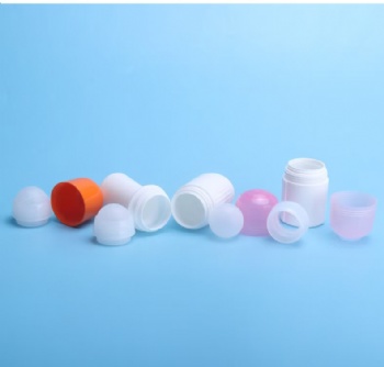 50g   Screw-cap large-mouth antiperspirant bead bottle set deodorant roll on plastic  bottle