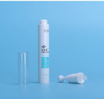 Wholesale Milky White Vacuum 16ML Beaded Skin Care Plastic Roller Roll -on Airless Bottle Deodorant Stick Container