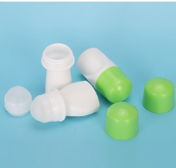 Wholesale 50ml Plastic Antiperspirant Pearl Tube Body Lotion Plastic Container Roll-on Bottle Essence Deodorant Stick Bottle