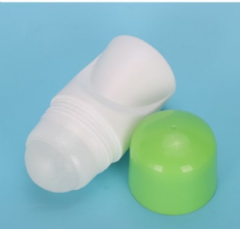 Wholesale 50ml Plastic Antiperspirant Pearl Tube Body Lotion Plastic Container Roll-on Bottle Essence Deodorant Stick Bottle