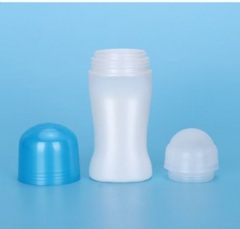 Wholesale 50ml Plastic Antiperspirant Pearl Tube Body Lotion Plastic Container Roll-on Bottle Essence Deodorant Stick Bottle