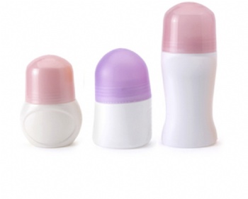 Wholesale 50ml Plastic Antiperspirant Pearl Tube Body Lotion Plastic Container Roll-on Bottle Essence Deodorant Stick Bottle