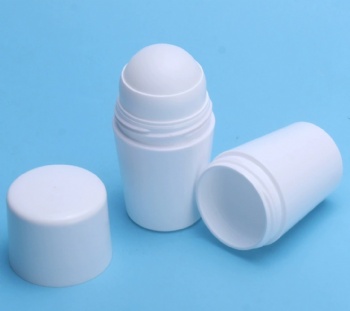 Wholesale 50ml Plastic Antiperspirant Pearl Tube Body Lotion Plastic Container Roll-on Bottle Essence Deodorant Stick Bottle